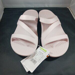 Crocs Women's Kadee II Sandal Pastel Pink Size 9 (NWT)
